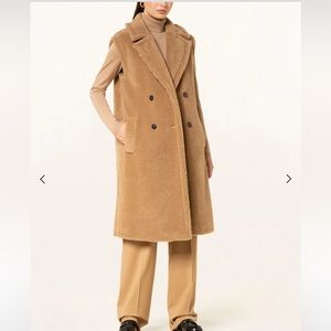 NWOT Shaila Double Breasted Teddy Gilet sz4